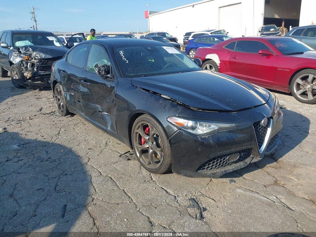 ZARFAECN7J7578302 2018 ALFA ROMEO GIULIA photo no. 1