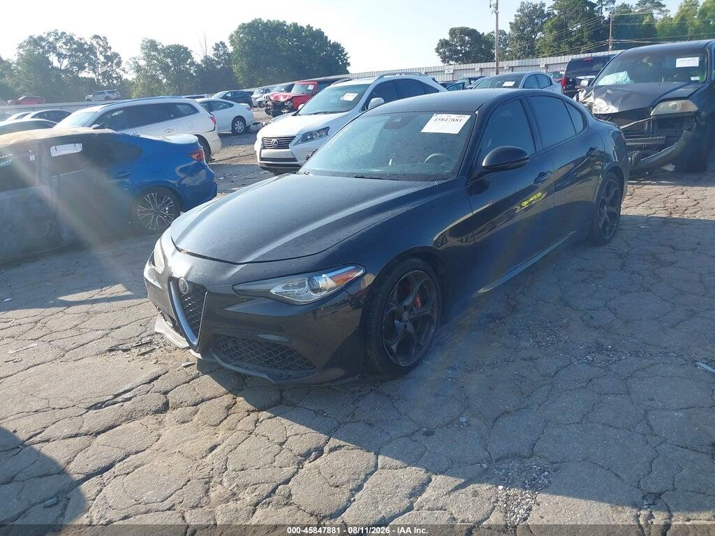 ZARFAECN7J7578302 2018 ALFA ROMEO GIULIA photo no. 2