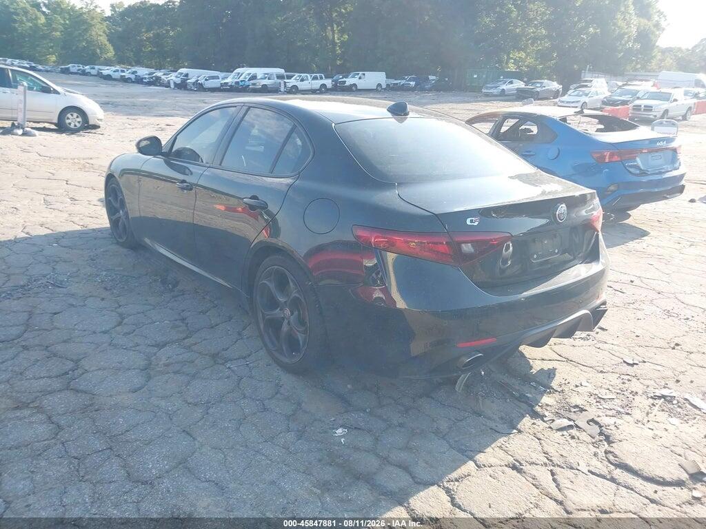 ZARFAECN7J7578302 2018 ALFA ROMEO GIULIA photo no. 3