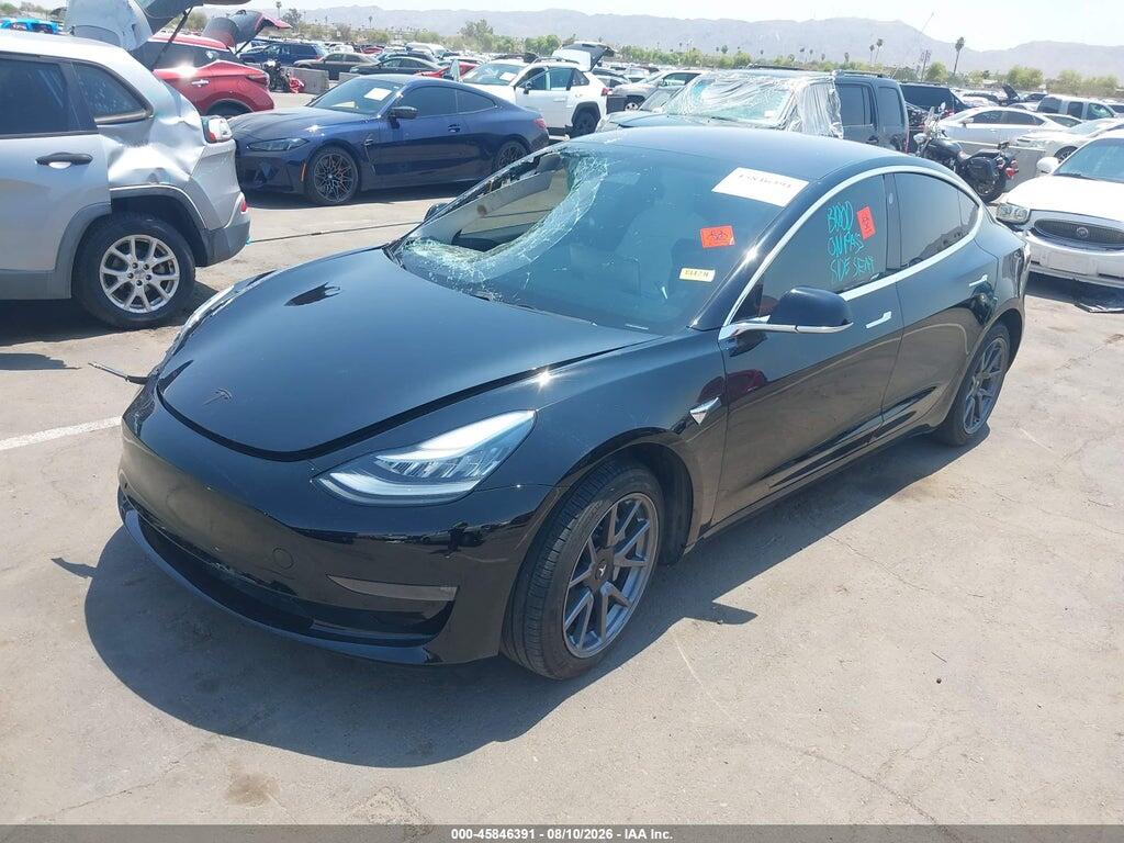 5YJ3E1EA5JF166233 2018 TESLA MODEL 3 photo no. 2