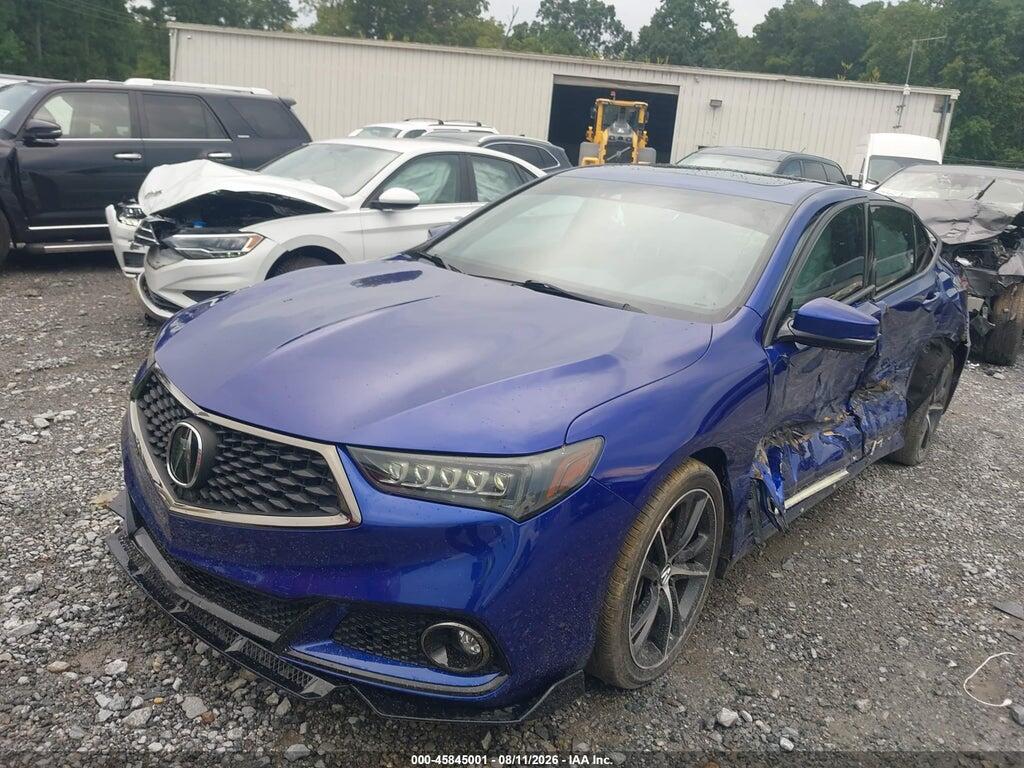 19UUB2F68JA003860 2018 ACURA TLX photo no. 2