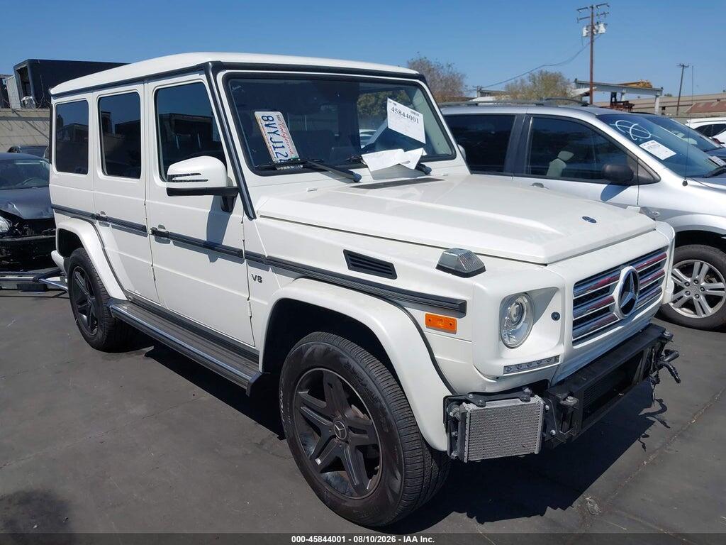 2018 MERCEDES-BENZ G 550 WDCYC3KH9JX294970