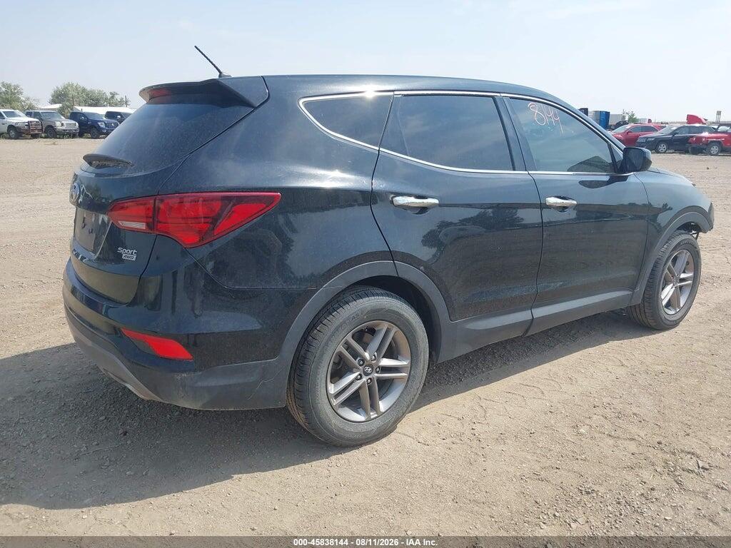 5NMZTDLB1JH077027 2018 HYUNDAI SANTA FE SPORT photo no. 4
