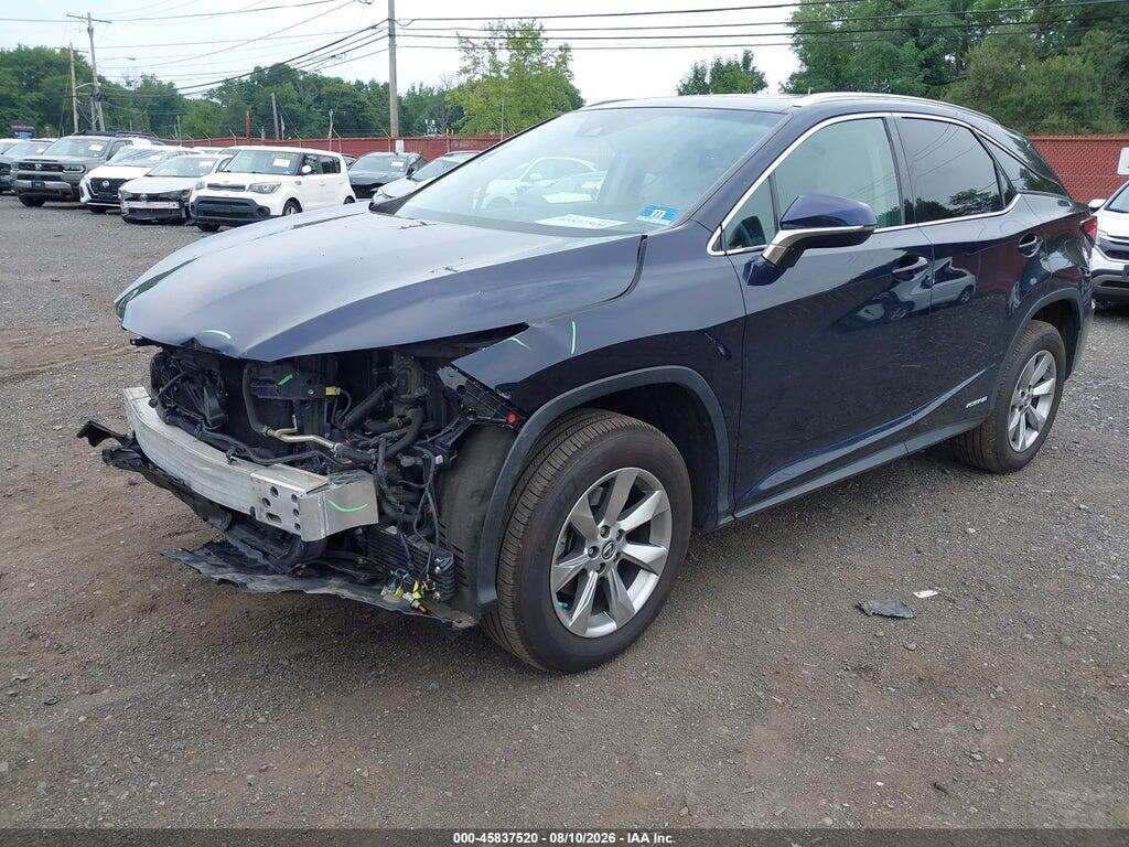 2T2BGMCA1JC025637 2018 LEXUS RX 450H photo no. 2
