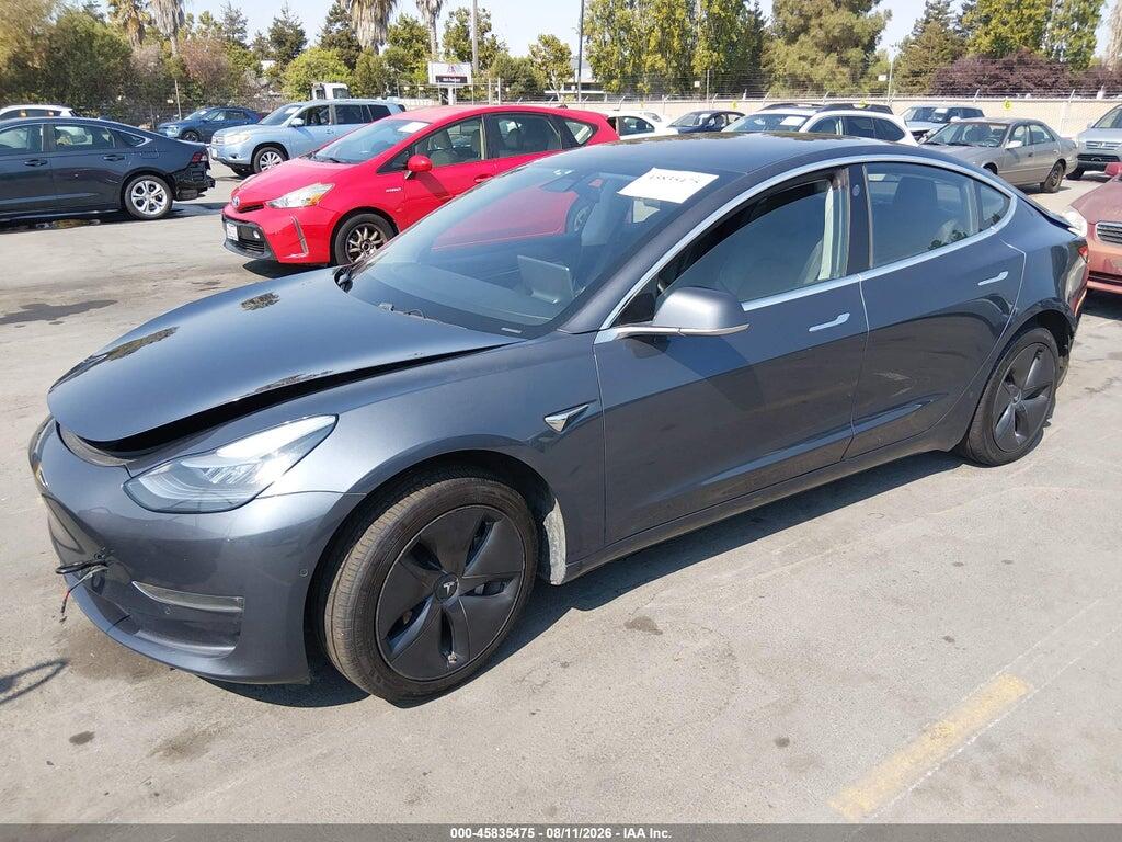 5YJ3E1EA8JF004001 2018 TESLA MODEL 3 photo no. 2