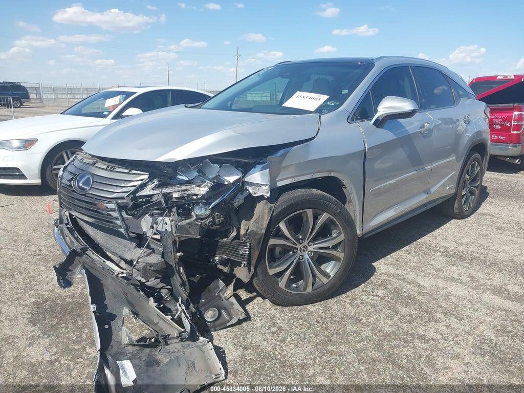 2T2BGMCA3JC028166 2018 LEXUS RX 450H photo no. 2