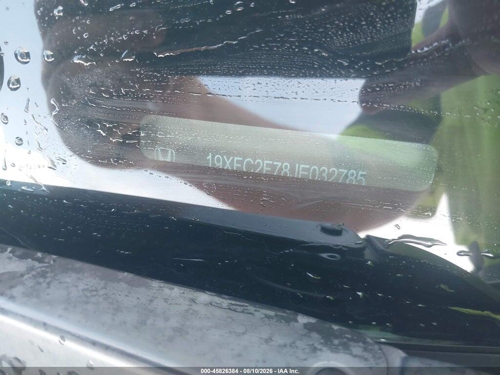 19XFC2F78JE032785 2018 HONDA CIVIC photo no. 9