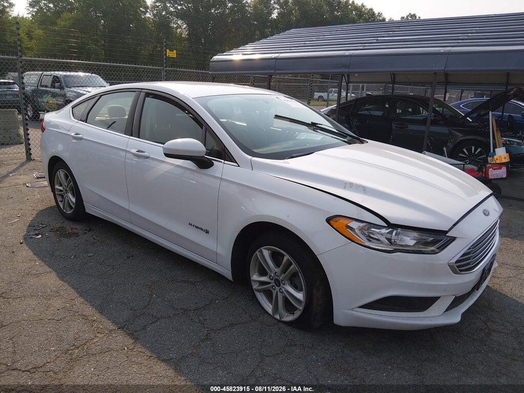 3FA6P0UU0JR235931 2018 FORD FUSION HYBRID photo no. 1