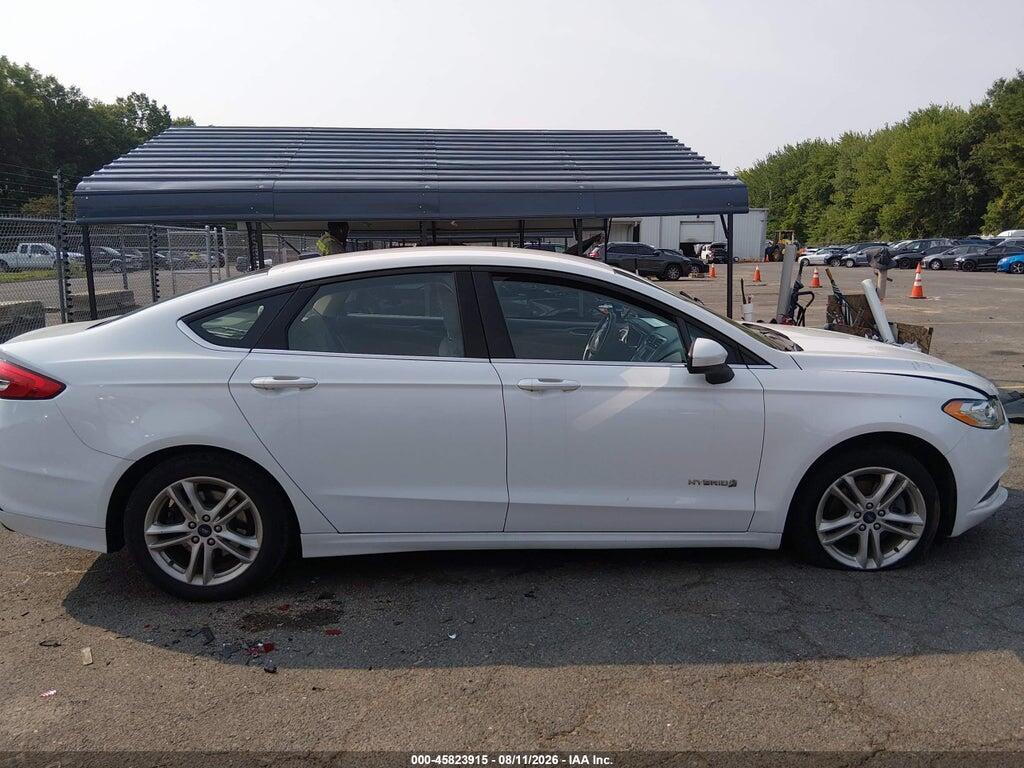 3FA6P0UU0JR235931 2018 FORD FUSION HYBRID photo no. 12