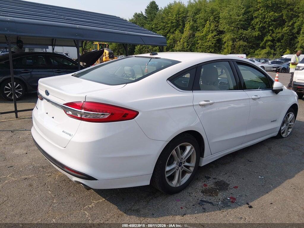 3FA6P0UU0JR235931 2018 FORD FUSION HYBRID photo no. 4