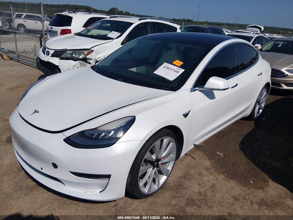 5YJ3E1EB4JF074569 2018 TESLA MODEL 3 photo no. 2