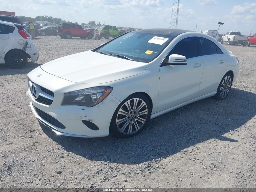 WDDSJ4EB4JN578975 2018 MERCEDES-BENZ CLA 250 photo no. 2