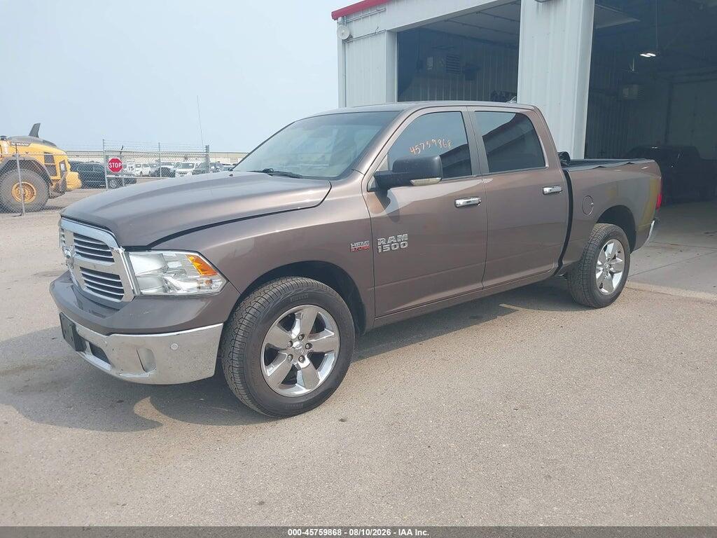 1C6RR7LT2JS258321 2018 RAM 1500 photo no. 2