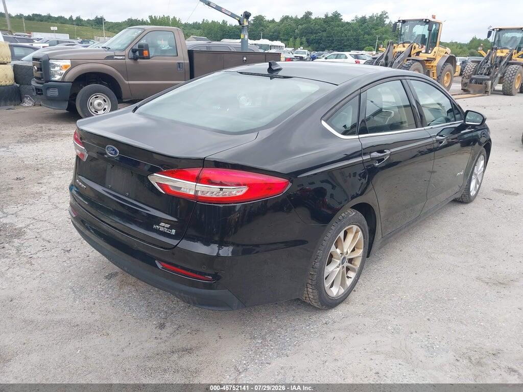 3FA6P0LU2KR211214 2019 FORD FUSION HYBRID photo no. 4