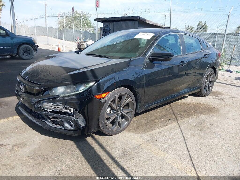 19XFC2F81KE200020 2019 HONDA CIVIC photo no. 2