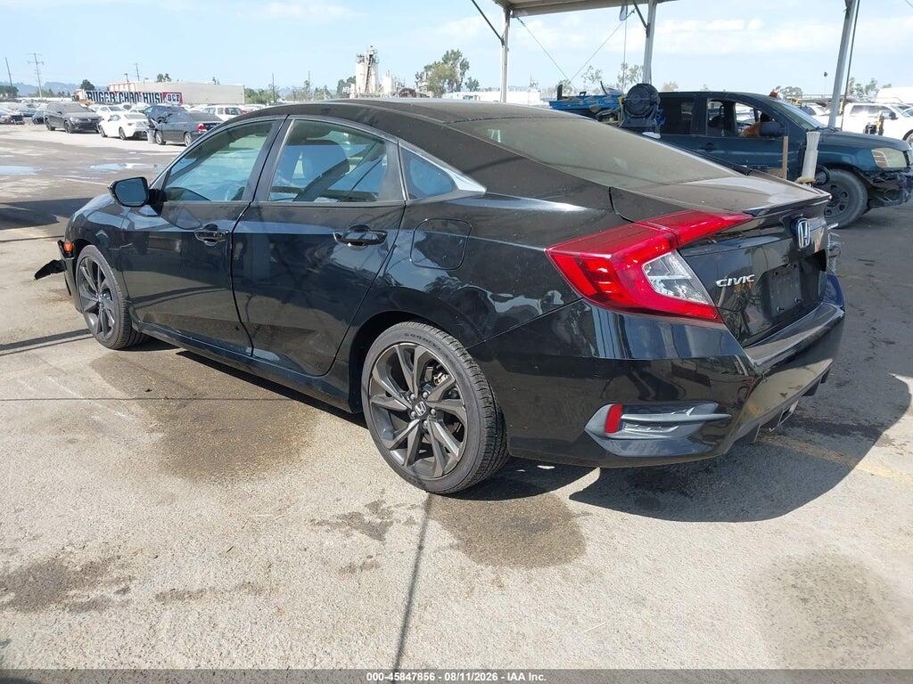 19XFC2F81KE200020 2019 HONDA CIVIC photo no. 3