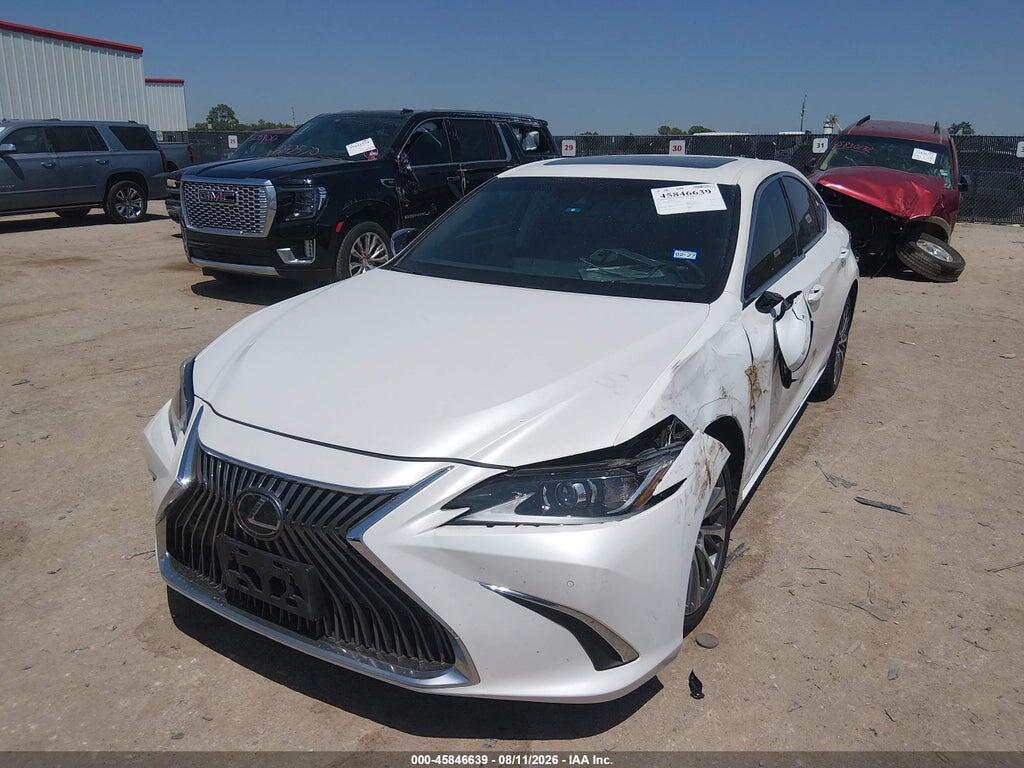 58ABZ1B16KU005519 2019 LEXUS ES 350 photo no. 2