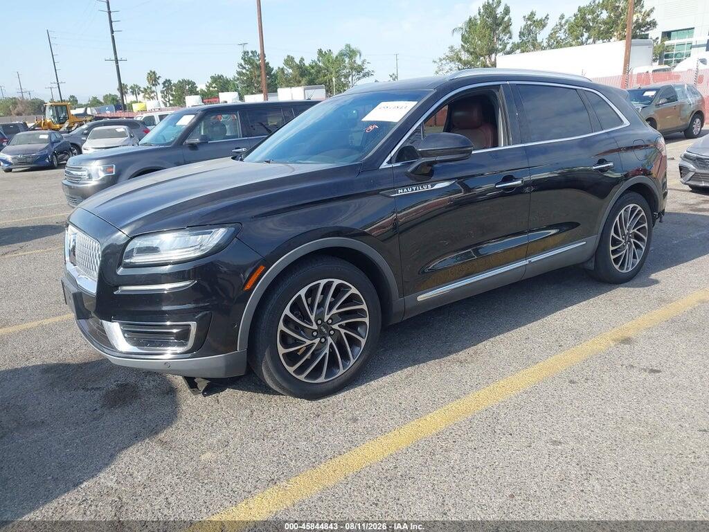 2LMPJ6L96KBL11202 2019 LINCOLN NAUTILUS photo no. 2