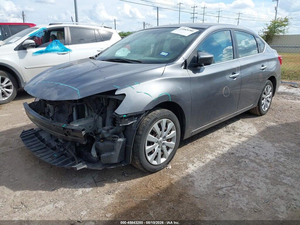3N1AB7AP2KY340524 2019 NISSAN SENTRA photo no. 2