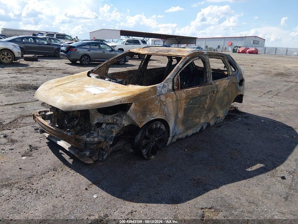 2FMPK3K97KBC49852 2019 FORD EDGE photo no. 2