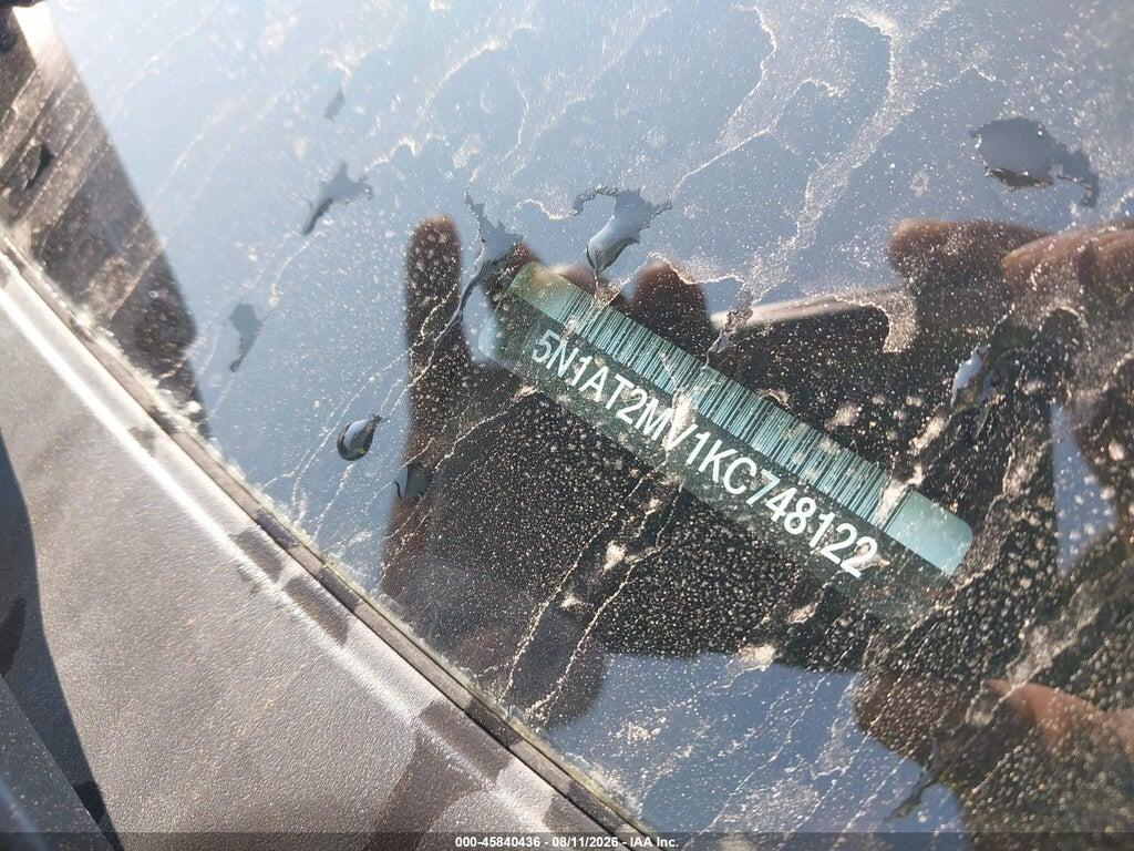 5N1AT2MV1KC748122 2019 NISSAN ROGUE photo no. 9