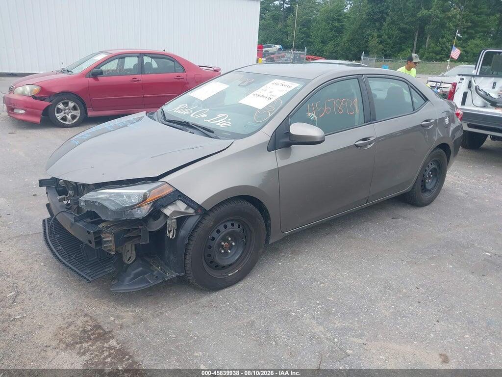 5YFBURHE2KP896263 2019 TOYOTA COROLLA photo no. 2