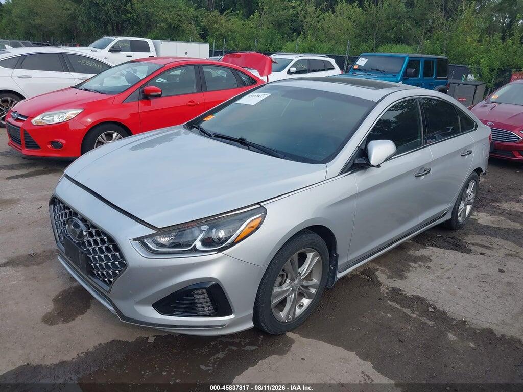 5NPE34AF8KH780665 2019 HYUNDAI SONATA photo no. 2