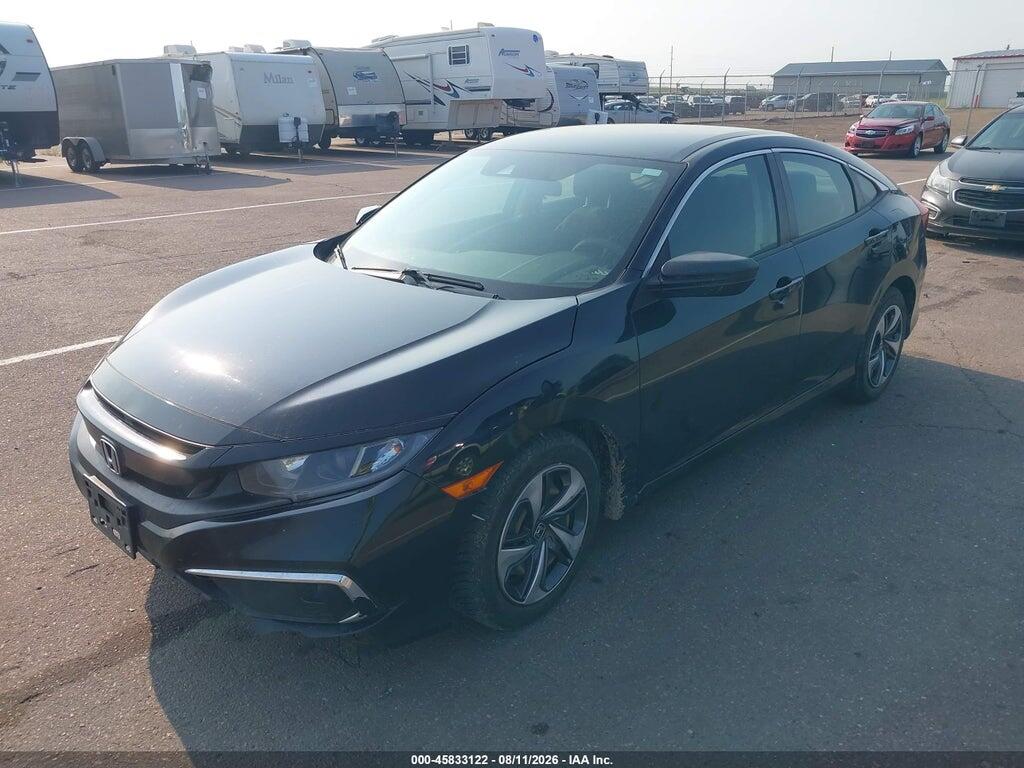 19XFC2F60KE002074 2019 HONDA CIVIC photo no. 2