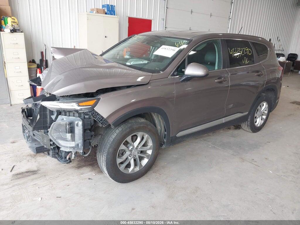 5NMS2CAD1KH001649 2019 HYUNDAI SANTA FE photo no. 2