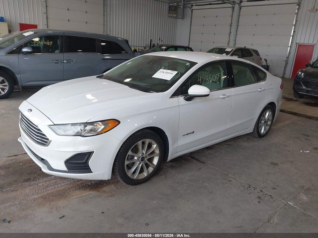 3FA6P0LU8KR189803 2019 FORD FUSION HYBRID photo no. 2