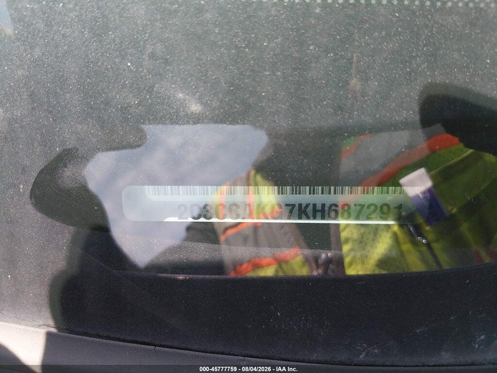 2C3CCAKG7KH687291 2019 CHRYSLER 300 photo no. 9