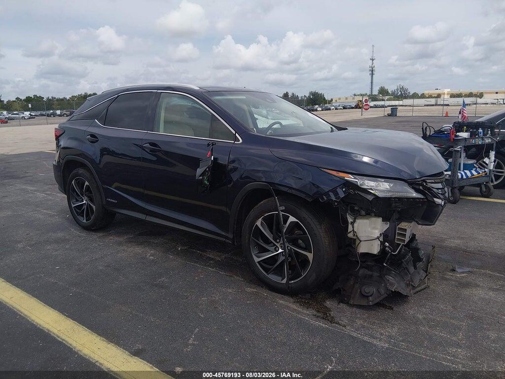 2019 LEXUS RX 450H 2T2BGMCA5KC031412