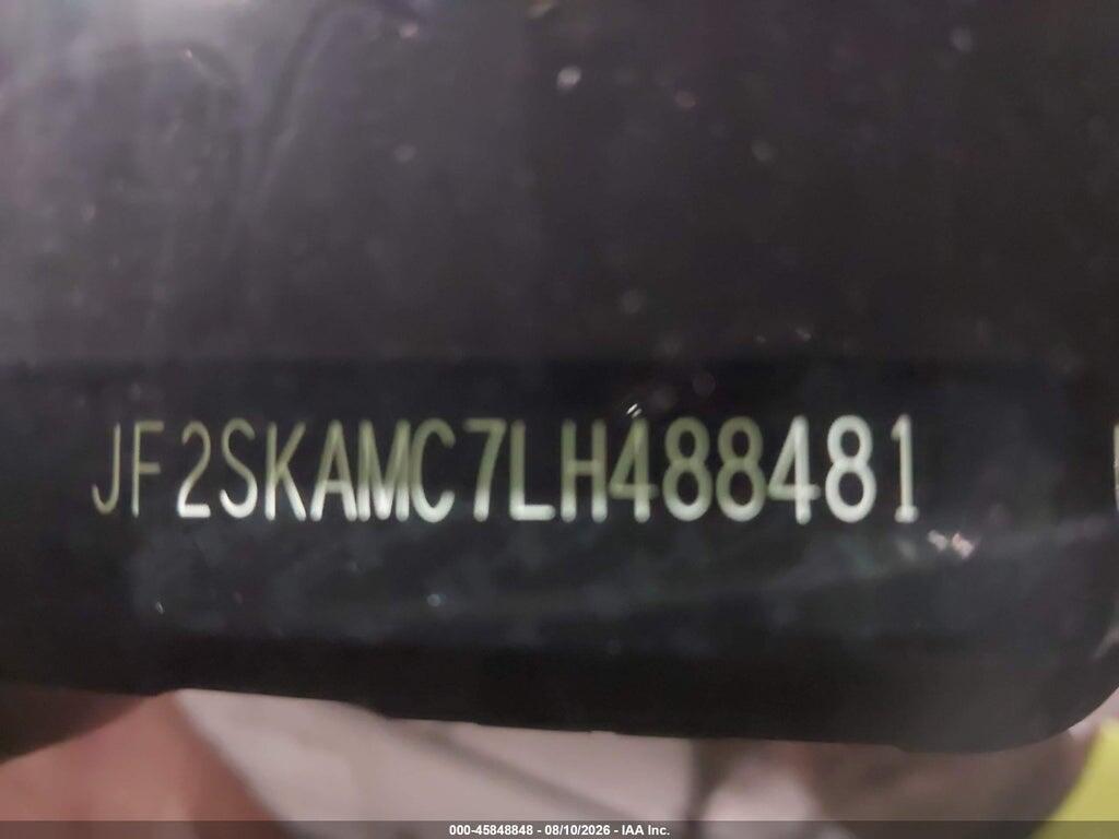JF2SKAMC7LH488481 2020 SUBARU FORESTER photo no. 9