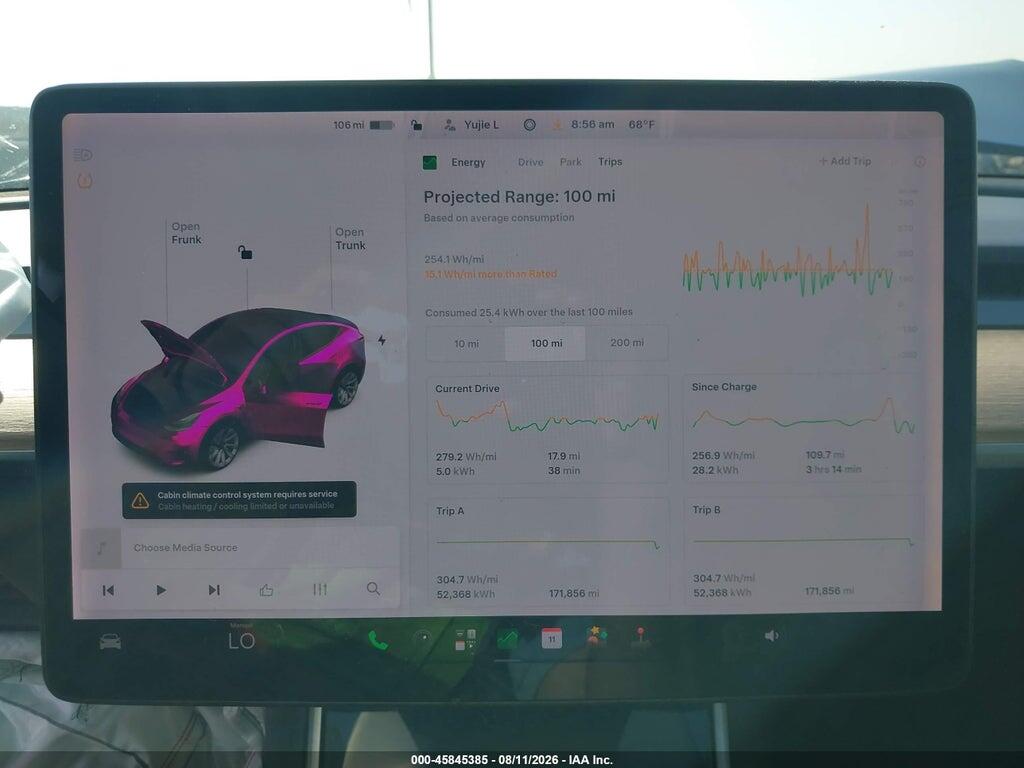 5YJYGDEE5LF022267 2020 TESLA MODEL Y photo no. 7