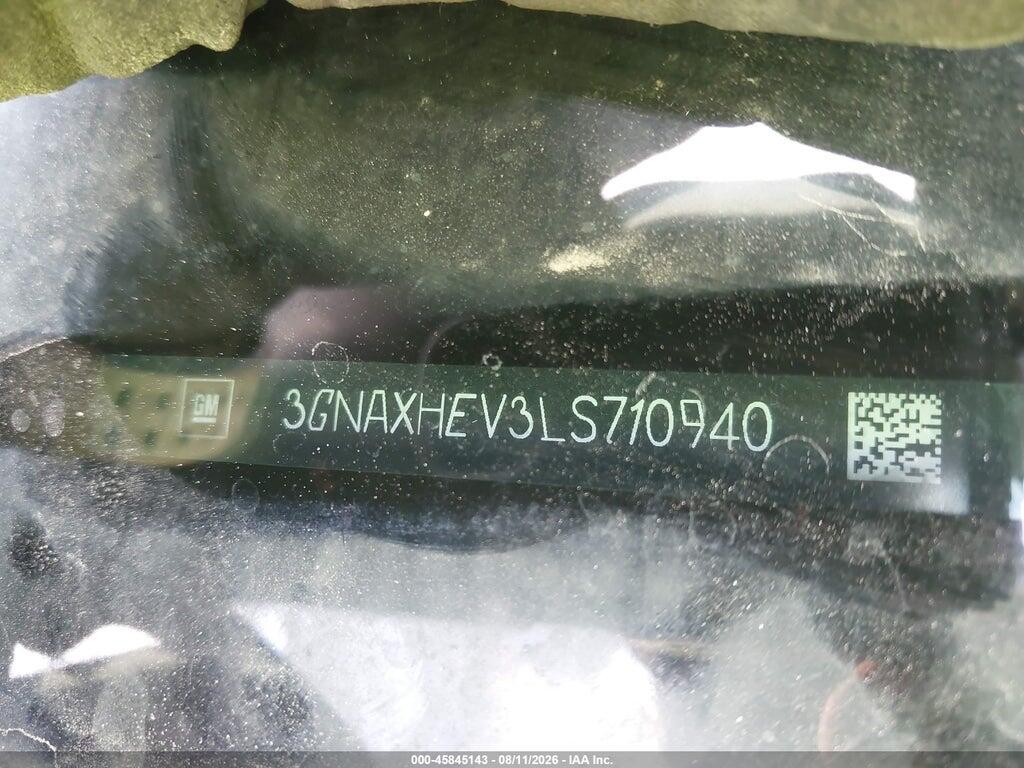 3GNAXHEV3LS710940 2020 CHEVROLET EQUINOX photo no. 9