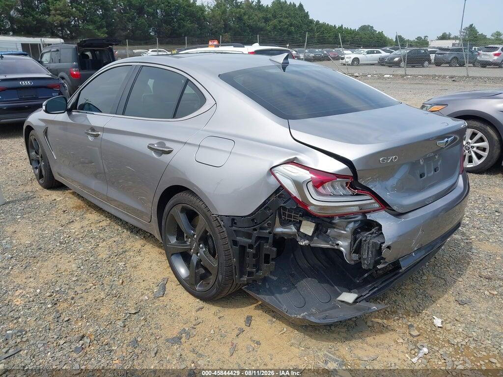 KMTG44LAXLU051616 2020 GENESIS G70 photo no. 3