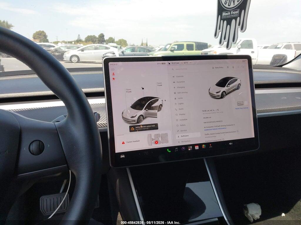5YJ3E1EA5LF808033 2020 TESLA MODEL 3 photo no. 7