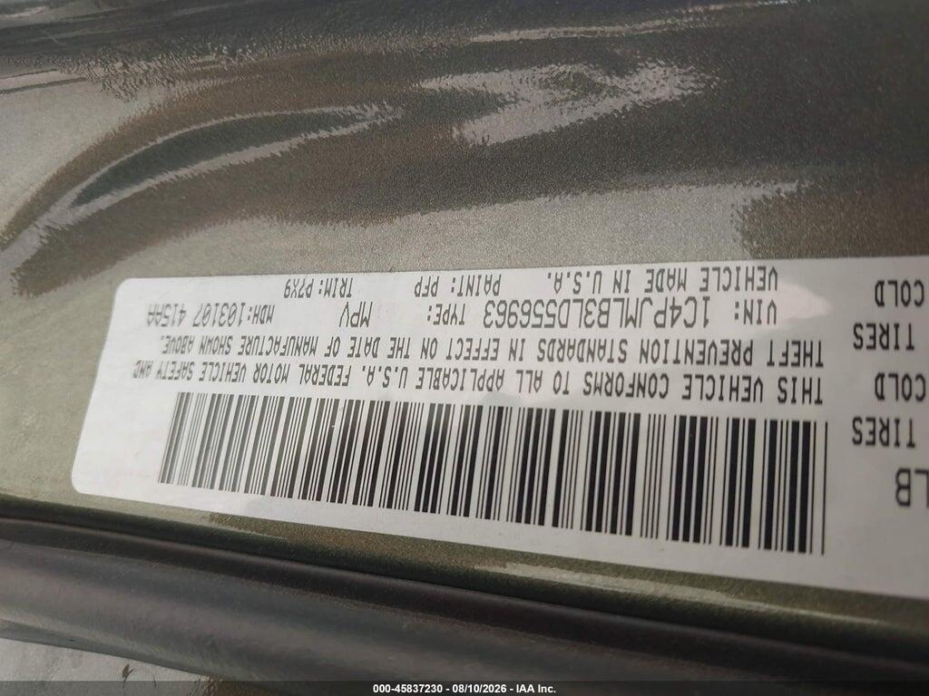 1C4PJMLB3LD556963 2020 JEEP CHEROKEE photo no. 9
