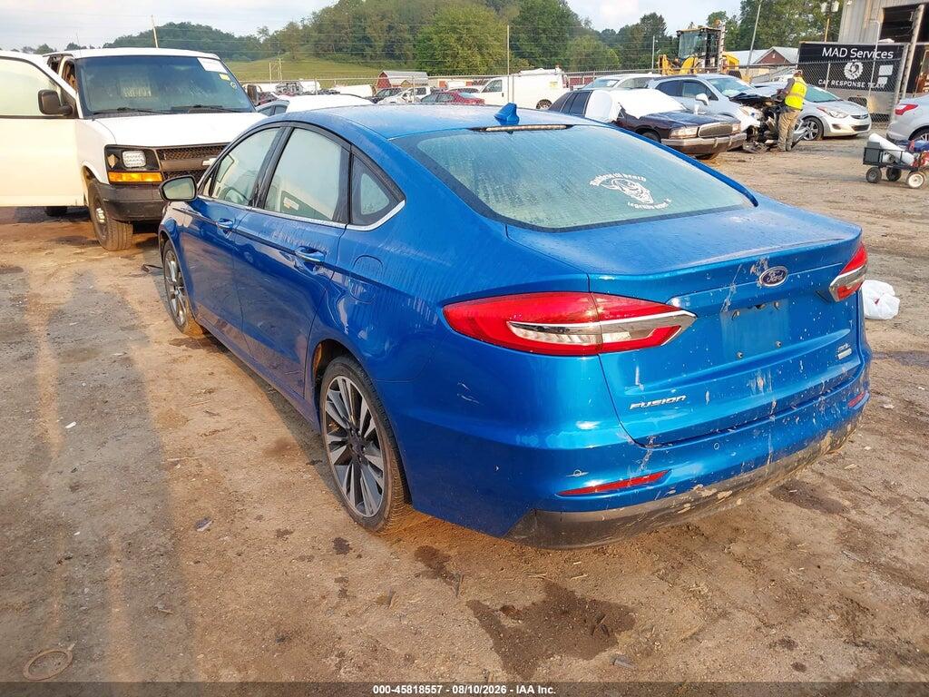 3FA6P0CD9LR133581 2020 FORD FUSION photo no. 3