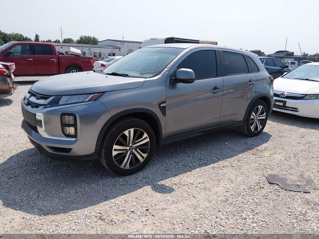 JA4AP3AU7LU001317 2020 MITSUBISHI OUTLANDER SPORT photo no. 2