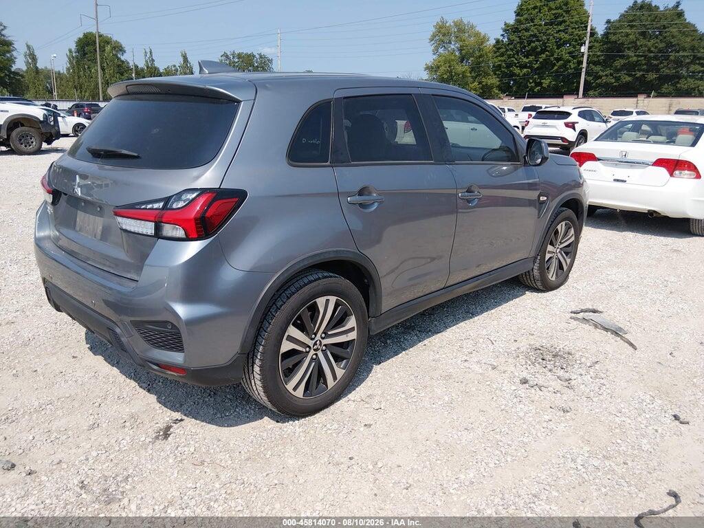JA4AP3AU7LU001317 2020 MITSUBISHI OUTLANDER SPORT photo no. 4