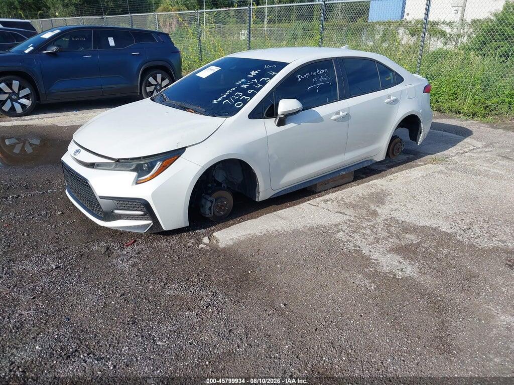 5YFS4RCE2LP039434 2020 TOYOTA COROLLA photo no. 2