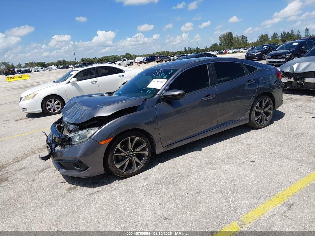 2HGFC2F85LH514180 2020 HONDA CIVIC photo no. 2