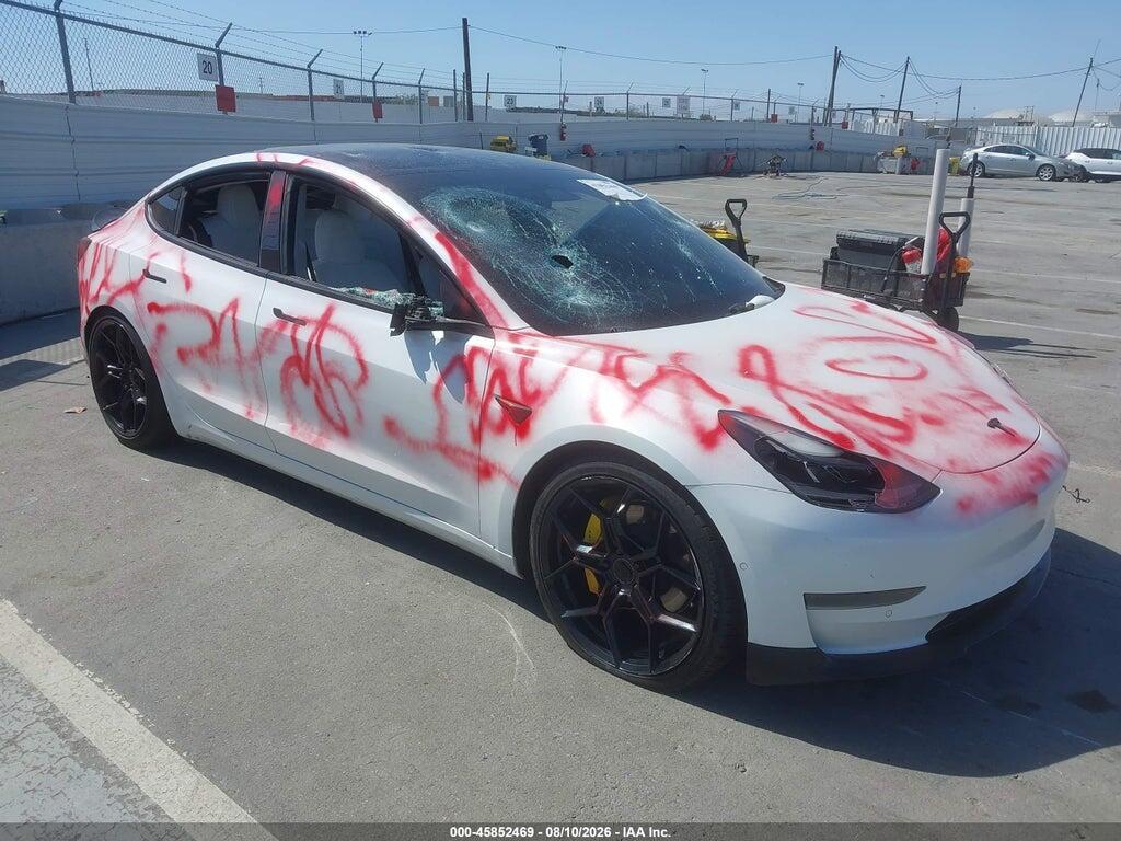 5YJ3E1EA4MF987571 2021 TESLA MODEL 3 photo no. 1