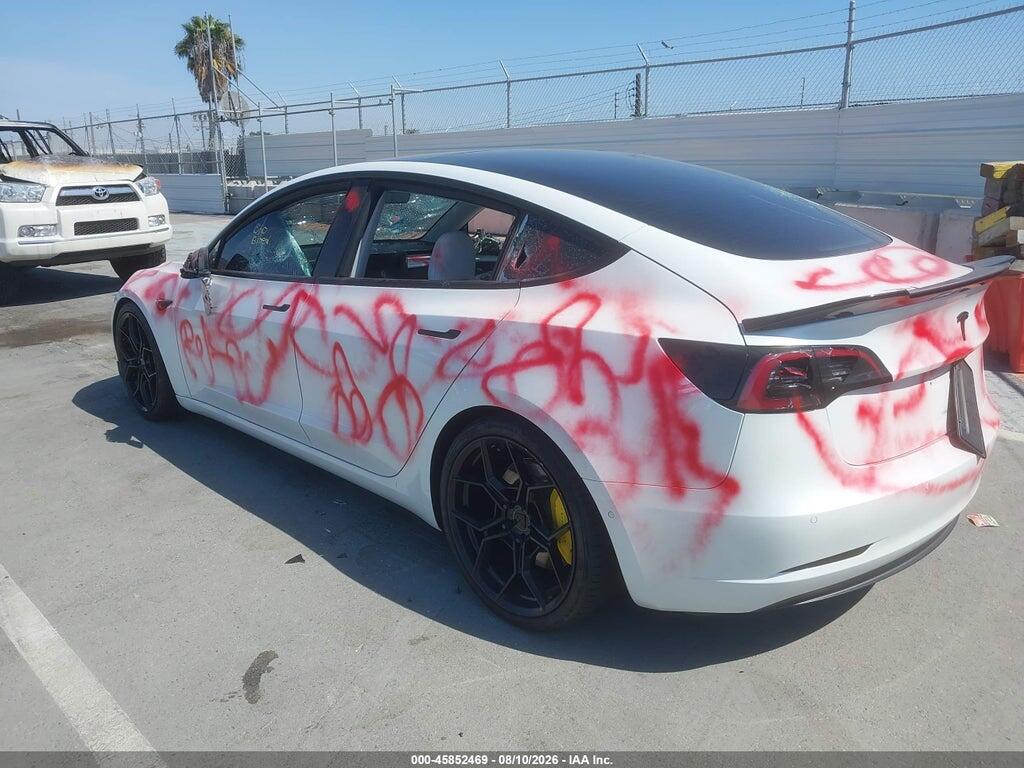 5YJ3E1EA4MF987571 2021 TESLA MODEL 3 photo no. 3
