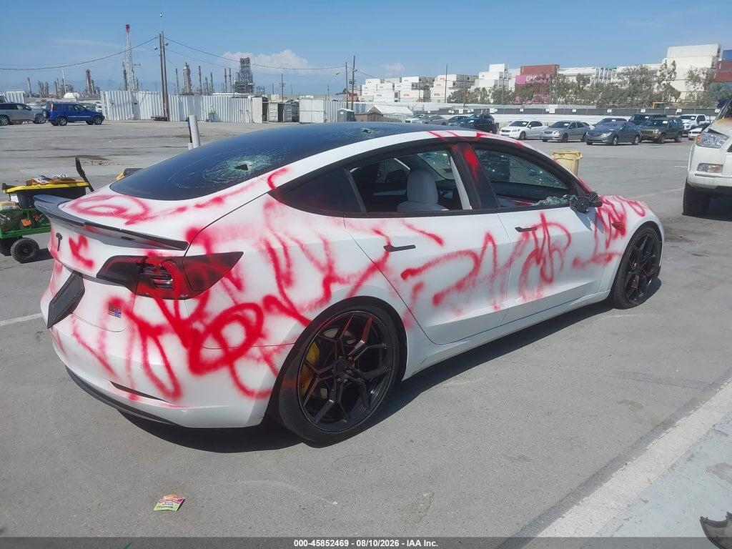 5YJ3E1EA4MF987571 2021 TESLA MODEL 3 photo no. 4