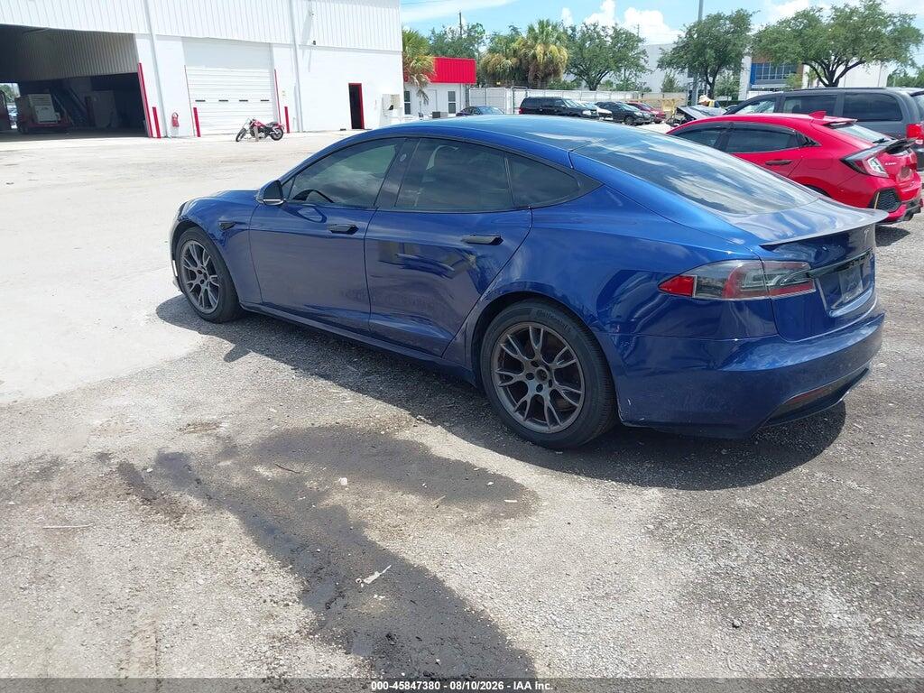 5YJSA1E52MF428398 2021 TESLA MODEL S photo no. 3