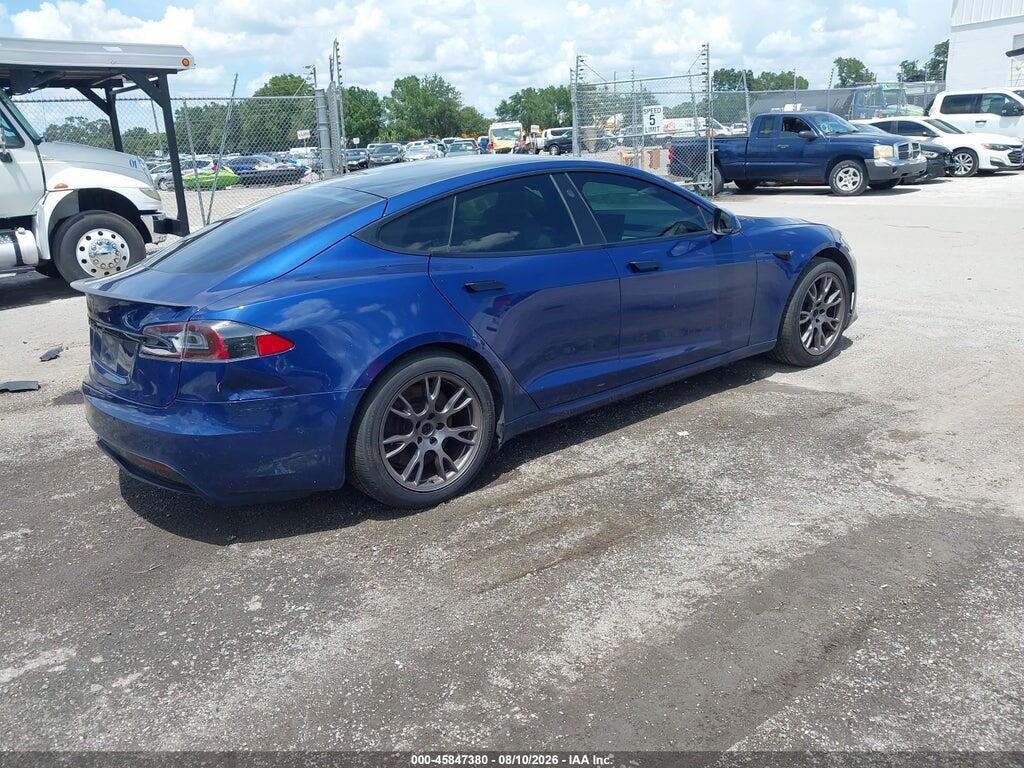 5YJSA1E52MF428398 2021 TESLA MODEL S photo no. 4