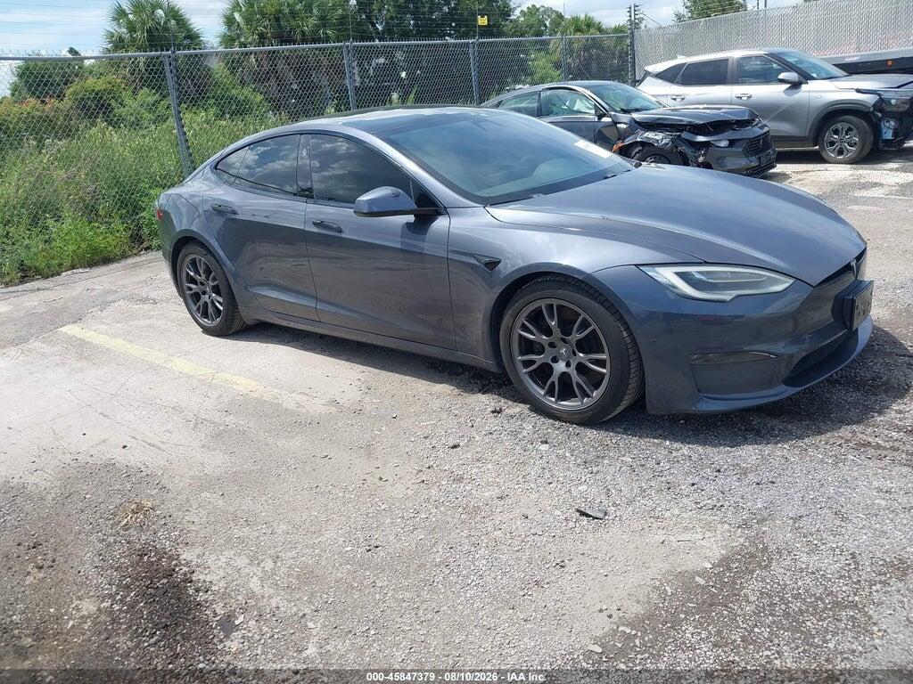 2021 TESLA MODEL S 5YJSA1E58MF430186