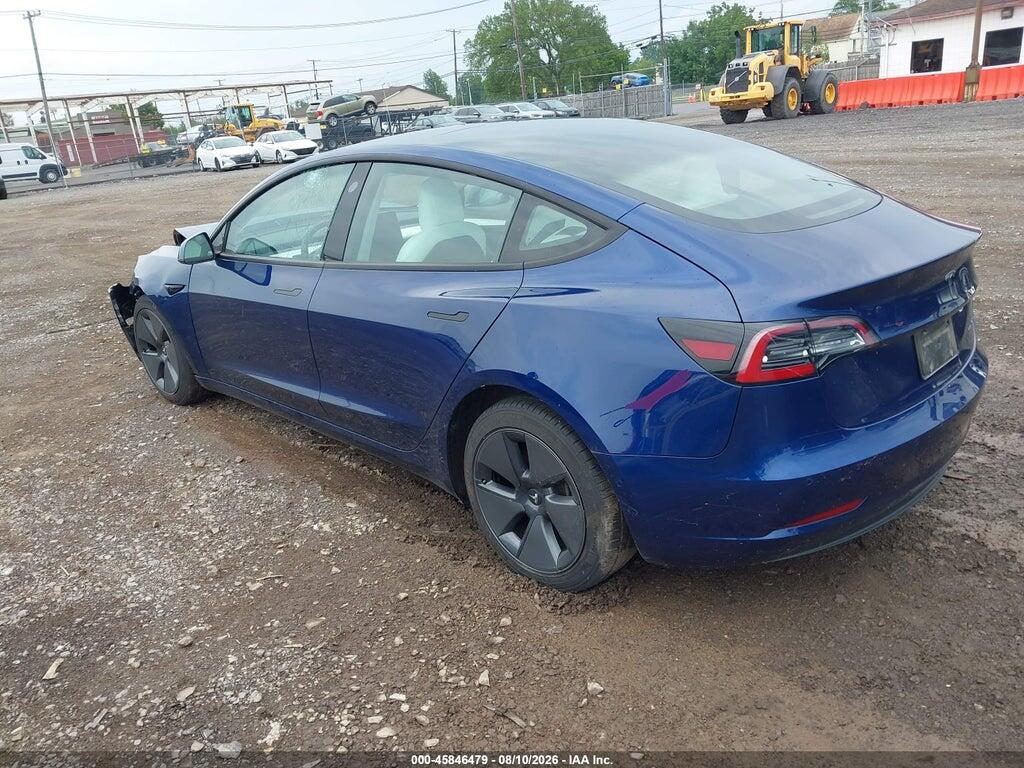 5YJ3E1EB3MF981348 2021 TESLA MODEL 3 photo no. 3